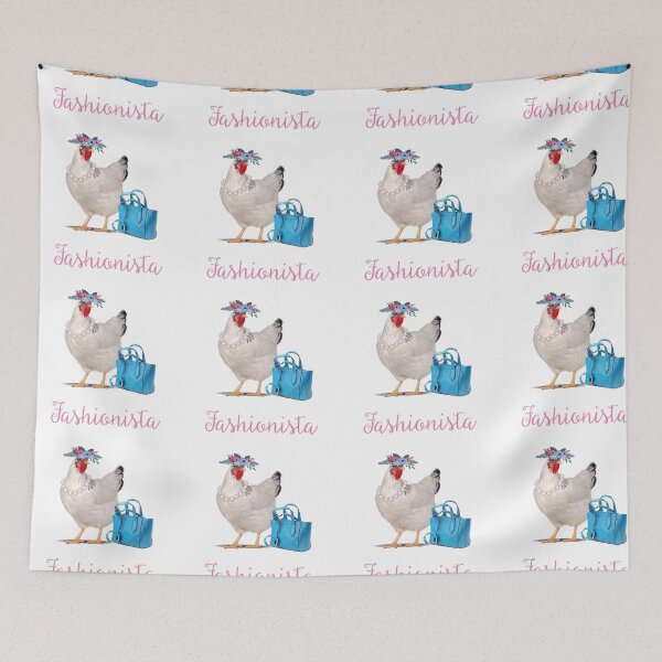 Item preview, Fashionista Hen designed and sold by Biddy Dev.