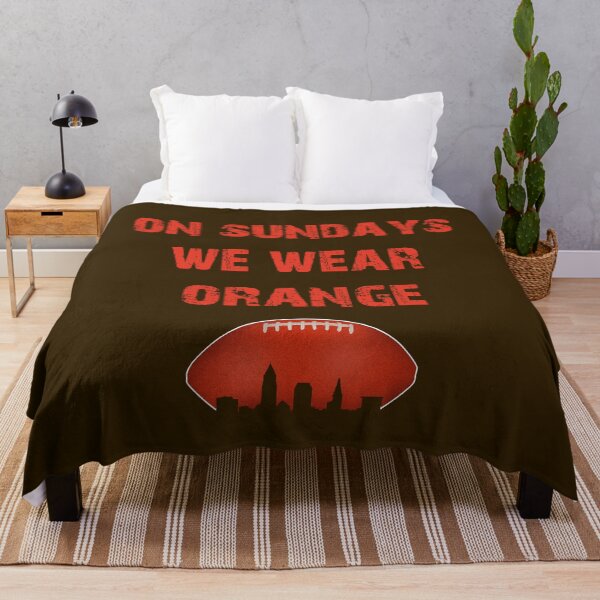 Item preview, Cleveland Football We Wear Orange designed and sold by ChestnutAlley.
