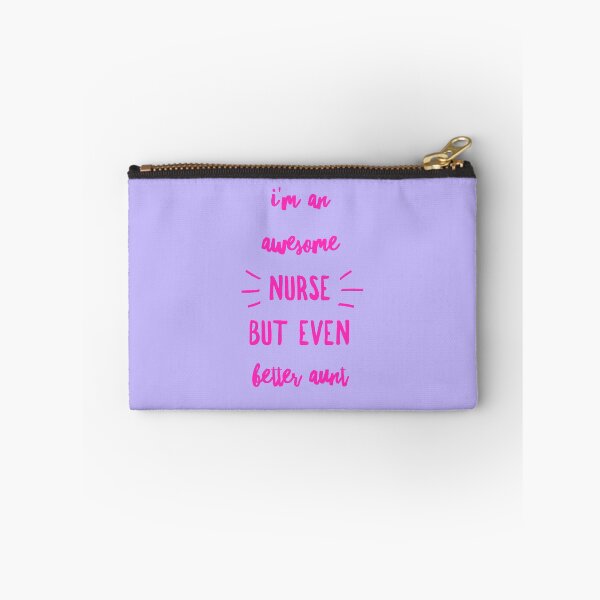 Item preview, Nurse Aunt Gift Awesome Nurse Better Aunt Hot Pink designed and sold by 2CreativeNomads.