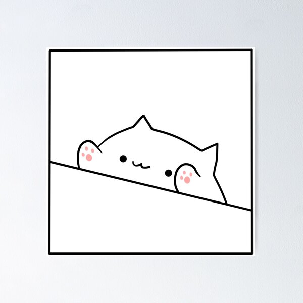 Pixilart - bongo cat by Anonymous