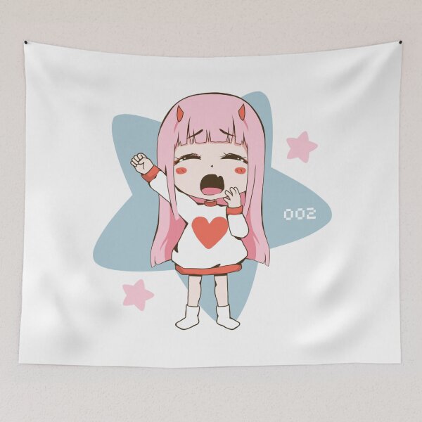 Item preview, Sleepy Darling, Zero Two designed and sold by Vanilla-Pudding.