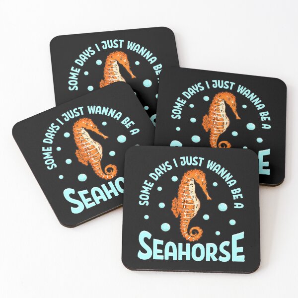 Artikelvorschau, Einige Tage niedlich Ich möchte gerade ein entzückendes Seahorse sein entworfen und verkauft von perfectpresents.