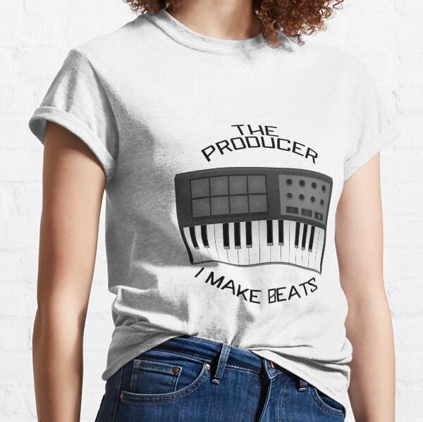 Item preview, The Producer / I Make Beats Music Producer - (outer glow design) designed and sold by onjcdesign.