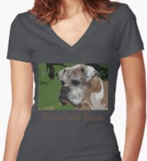 Zeus Women's Fitted V-Neck T-Shirt