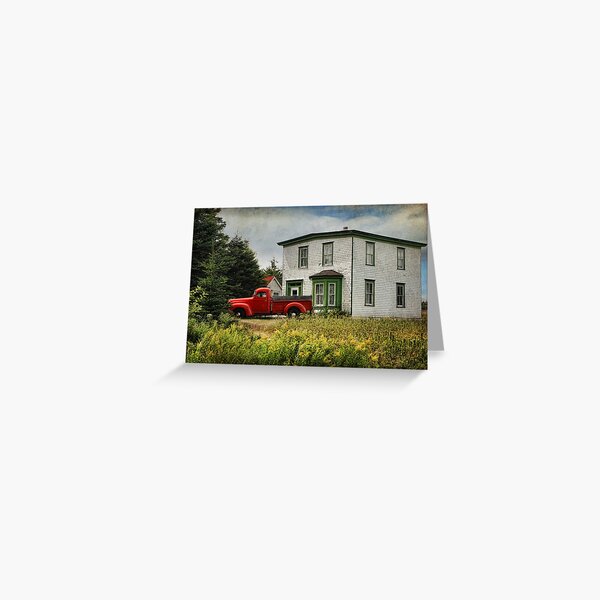 Stepping Back in Time Greeting Card
