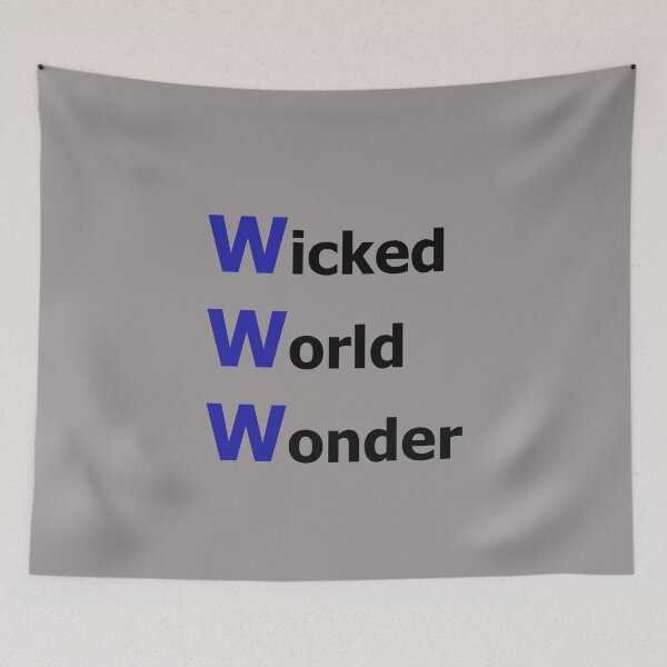 Item preview, Wicked World Wonder - WWW is 666 Internet - Online Predators - Disinformation - Information Warfare - World Wide Web Matrix designed and sold by Sabrina Dawkins.
