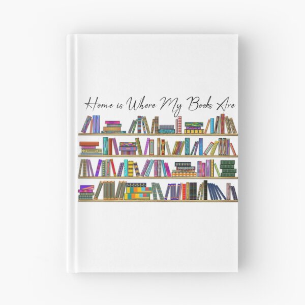 Item preview, Home is Where My Books Are designed and sold by ALifeSavored.