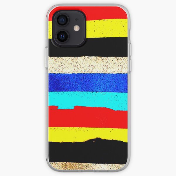 Colourful Horizontal Stripes iPhone Soft Case