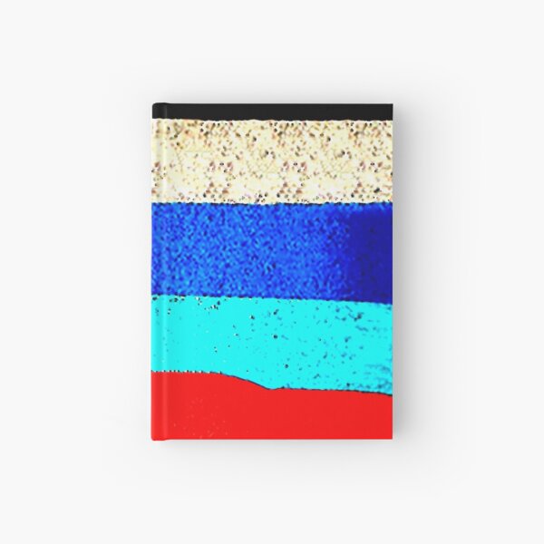 Colourful Horizontal Stripes Hardcover Journal