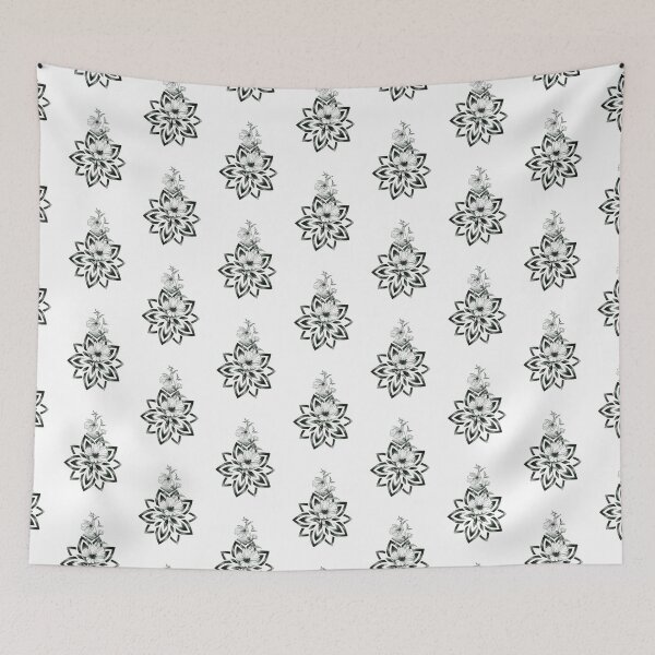 Item preview, Cute flower and mandala designed and sold by dtmtattoo.