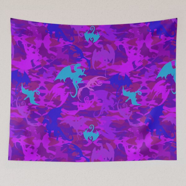 Item preview,  Galaxy Camouflage Dragons  designed and sold by Kestrelle.