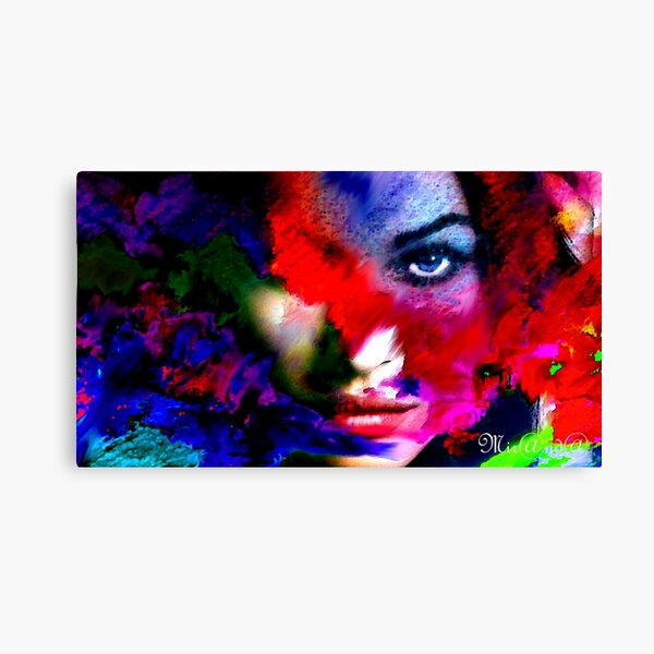 In love with colors Canvas Print