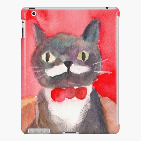 Cute Cat Wearing Coat and Bowtie Graphic by vatemplatecards