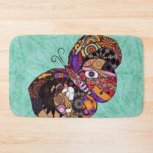 Item preview, ♥ Patchwork Butterfly  Sticker designed and sold by HighwayForSouls.