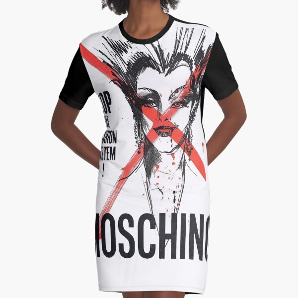 moschino tshirt dress