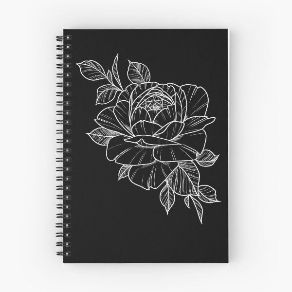 Item preview, Pretty linework flower designed and sold by dtmtattoo.