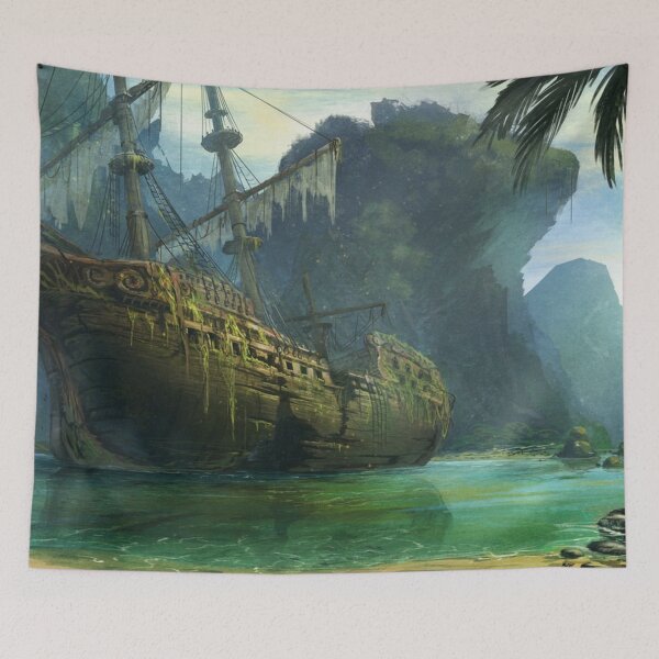 Item preview, Wreck On The Dream Beach designed and sold by iamdesigns14.