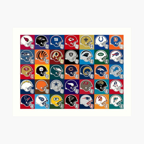 Nfl Wall Art Redbubble