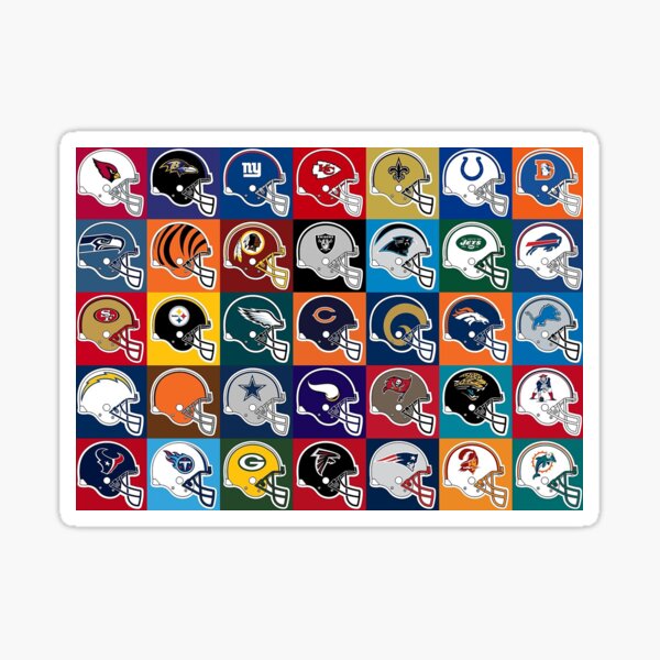 Nfl Stickers Redbubble