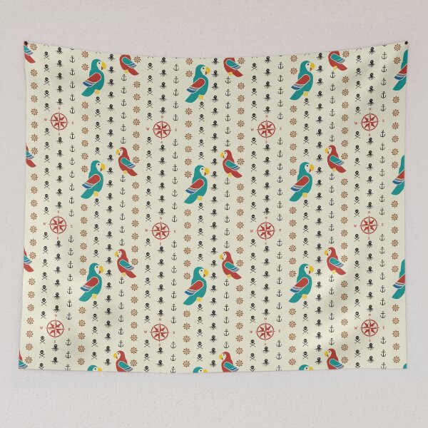 Item preview, Pirates Yarrr! Yellow Background designed and sold by Liz Wisdom.
