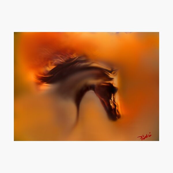 Horse of the Sun Photographic Print