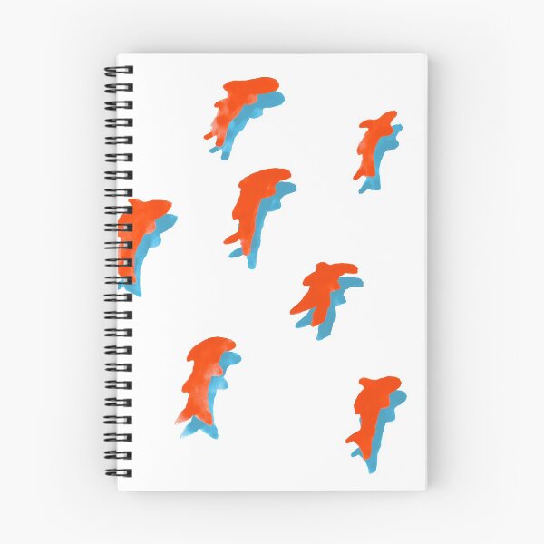 Item preview, Red Fish People with Blue Shadow designed and sold by Istvan Ocztos.