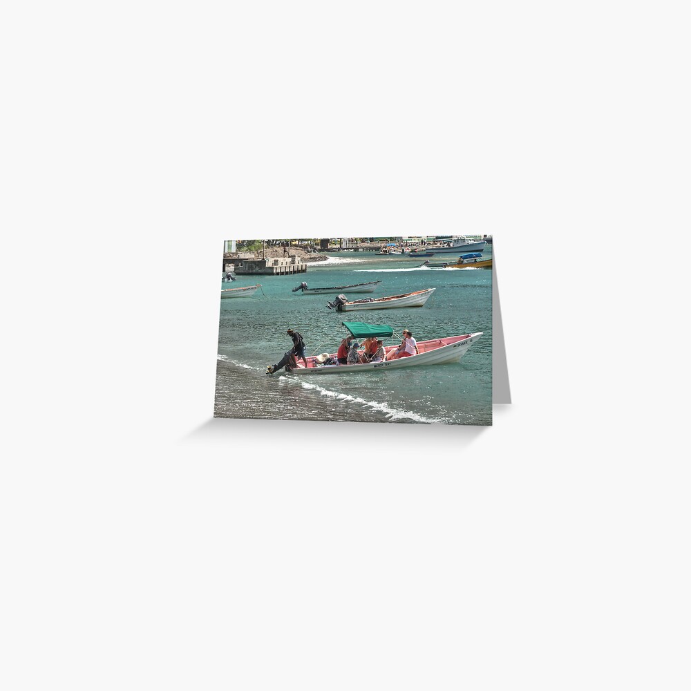 Water Taxi Greeting Card