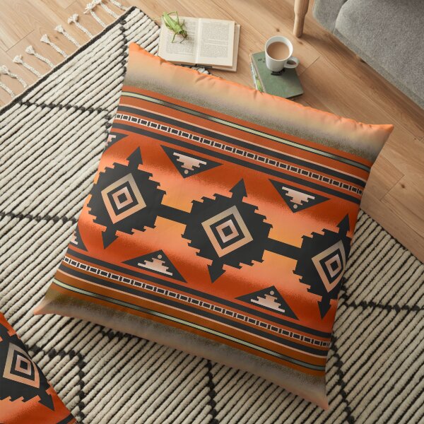 Canyon | Navajo Rust Floor Pillow