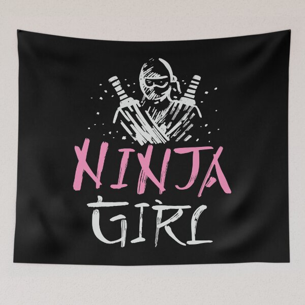 Item preview, Ninja Girl designed and sold by 4tomic.