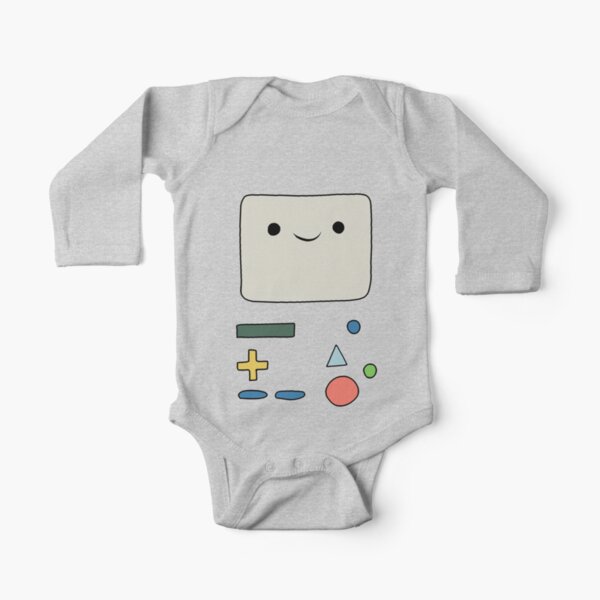 Beemo - Adventure time Long Sleeve Baby One-Piece
