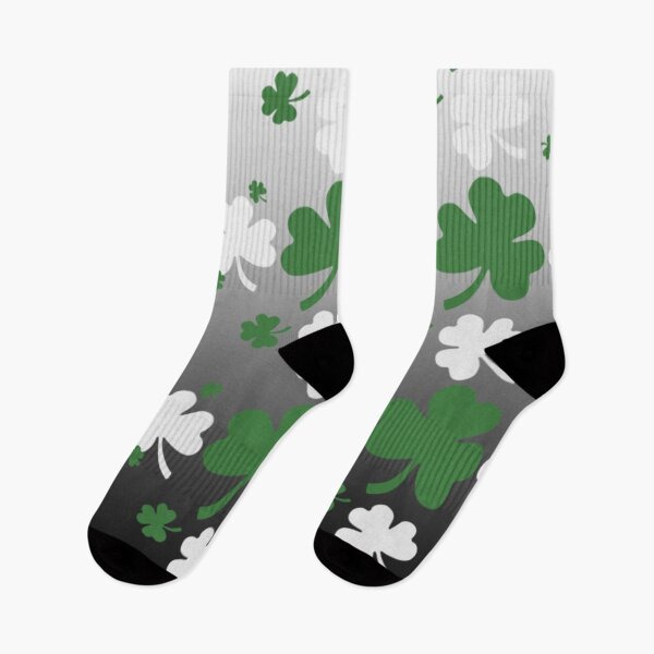 Item preview, Shamrocks, Green and White on Gradated Field designed and sold by Art2Me.