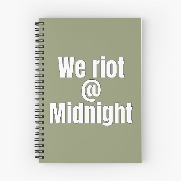 Item preview, We riot at Midnight designed and sold by bluehair.