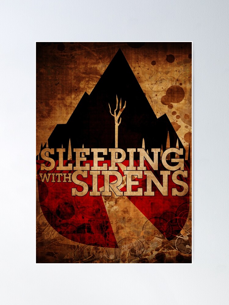 SLEEPING WITH SIRENS BAND SIGNED AUTOGRAPHED 11X17 POSTER
