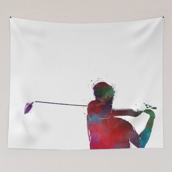 Item preview, Golf player sport art #golf #sport designed and sold by JBJart.