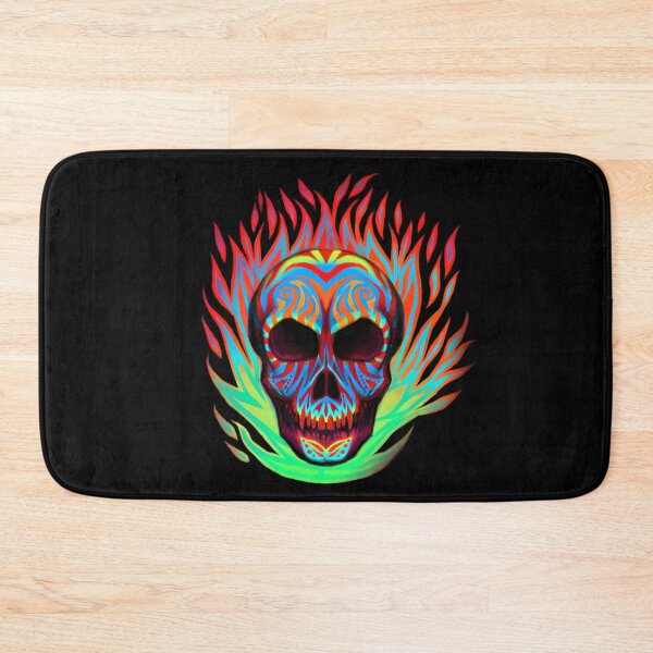 Item preview, Flaming Skull designed and sold by MMMSdesigns.