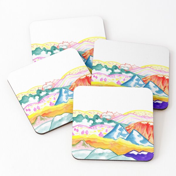 Item preview, Colorful Mountains Design designed and sold by ShaMiLaB.