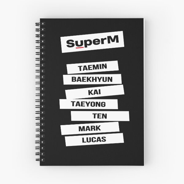Item preview, Super M (Members) designed and sold by lovely-day.
