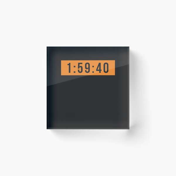 Item preview, 1:59:40 Running Under Two Hours Marathon designed and sold by deichmonster.