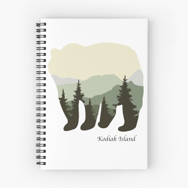 Item preview, Kodiak Island Bear Silhouette designed and sold by Kodiak Apparel and Goods.