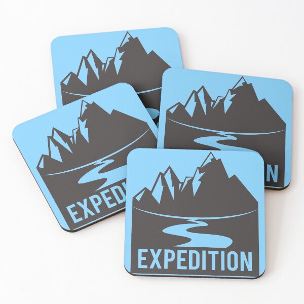Item preview, Mountains Expedition with Hiking Adventures and Camping - Outdoors Lovers Gift designed and sold by IslandLakeTree.