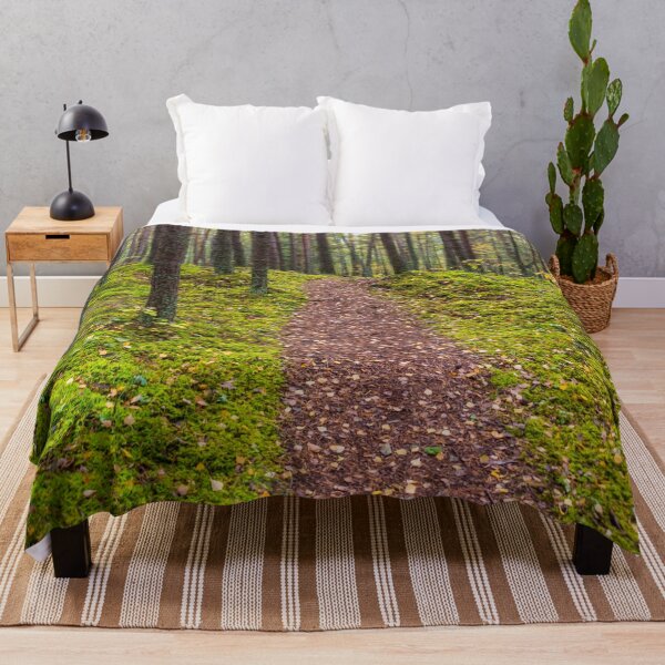 Item preview, Hiking Trail in a Deep Green Forest designed and sold by Jon Shore.