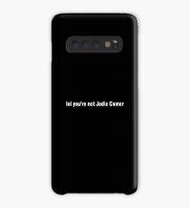 lol You're Not Jodie Comer (white) Case/Skin for Samsung Galaxy