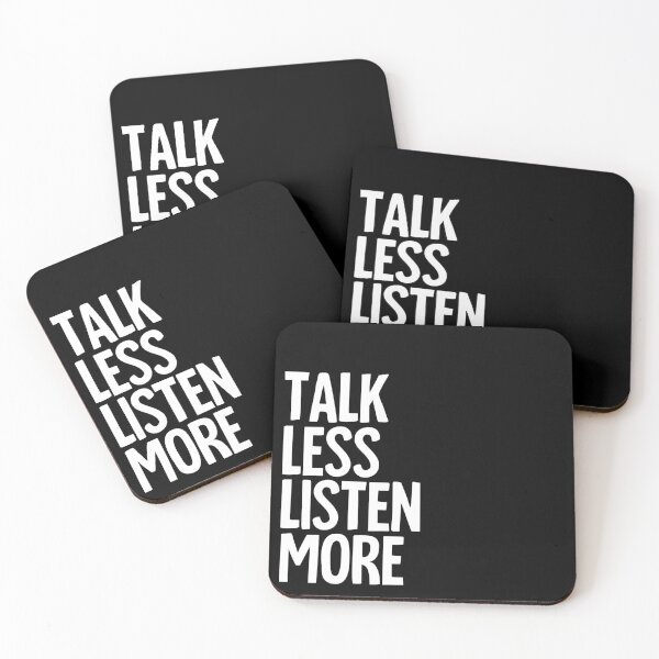 Item preview, Talk Less, Listen More designed and sold by ToruandMidori.