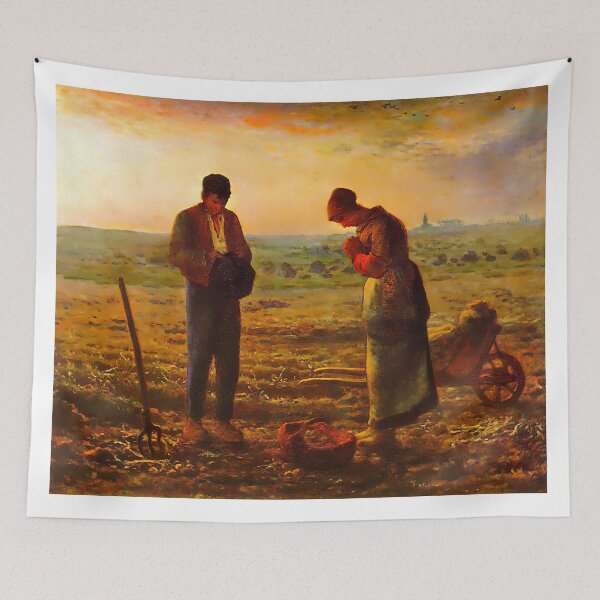 Item preview, The Angelus by Jean-François Millet and restored designed and sold by Albert.