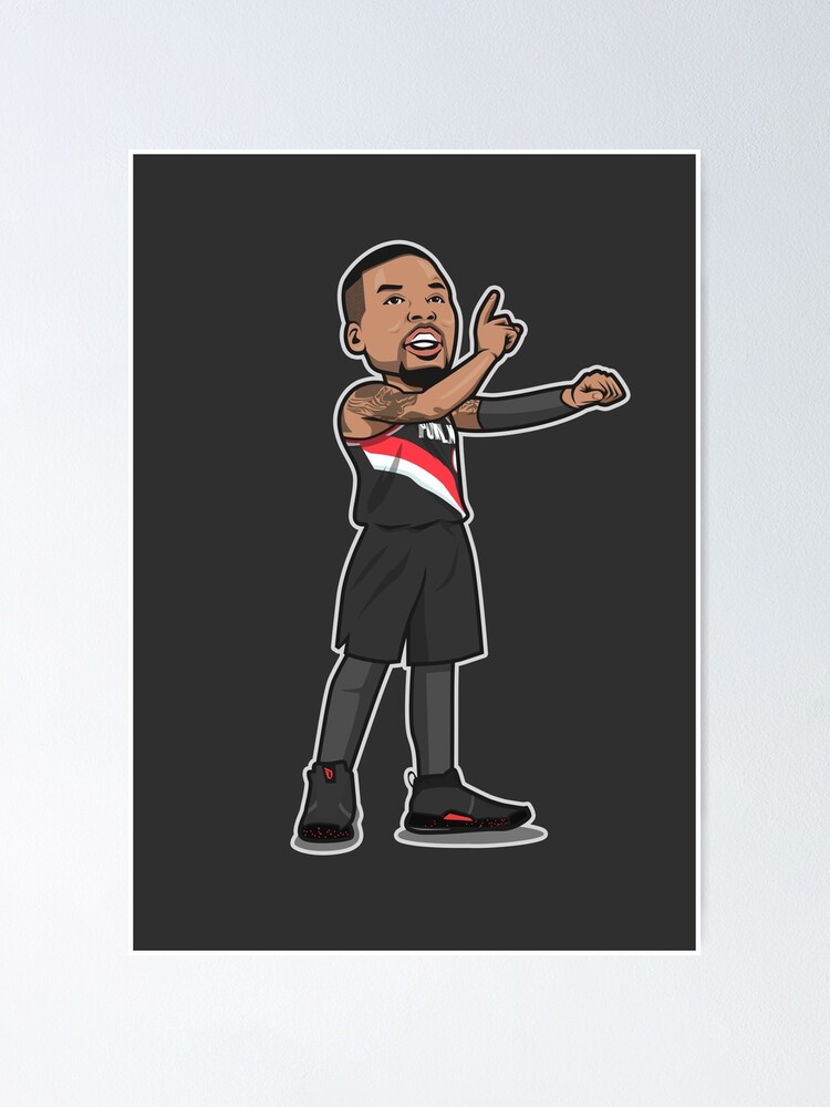 Damian Lillard - Wave OKC Poster for Sale by Wongkayznba