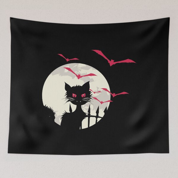 Item preview, Cat at midnight designed and sold by wolfgangrainer.