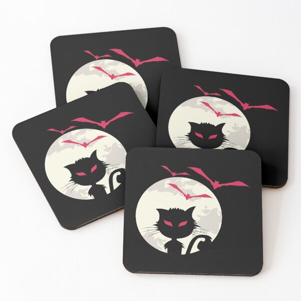 Item preview, Black halloween cat designed and sold by wolfgangrainer.