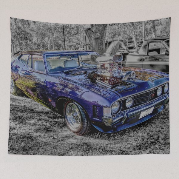 Item preview, Purple Ford Falcon with Blower designed and sold by Cars around Adelaide.