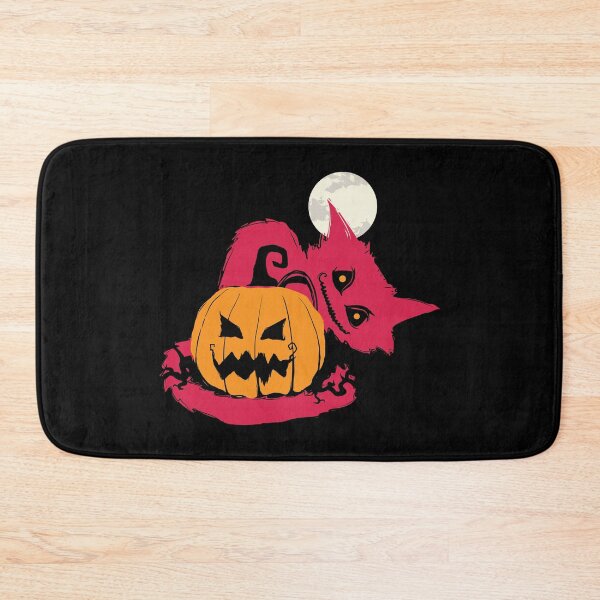 Item preview, Red pumpkin cat designed and sold by wolfgangrainer.