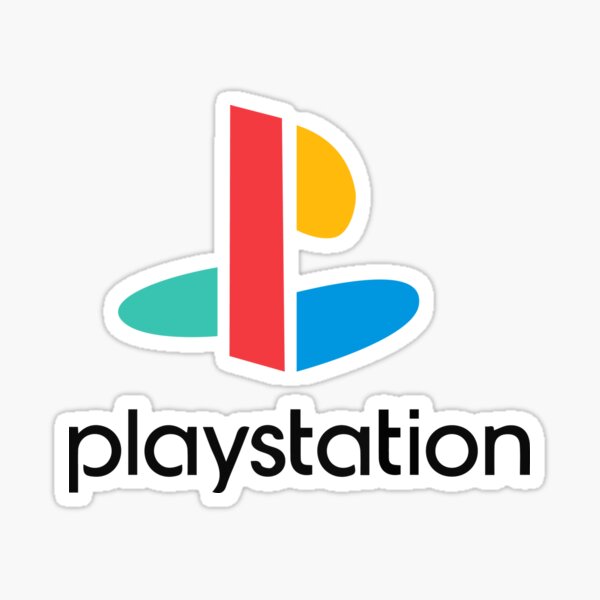 Buy Retro Playstation Logo Sticker for PS5 Online in India 